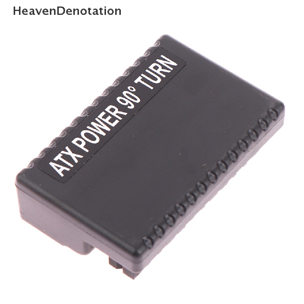 [HeavenDenotation] Atx Adaptor Colokan Listrik 24pin Ke 90derajat Mainboard Motherboard Konektor Kabel Power Supply Modular DIY Moung Accessessories HDV