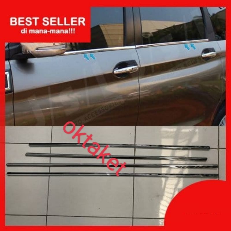 List kaca samping XL7 2020 2022 2023 chrome jsl