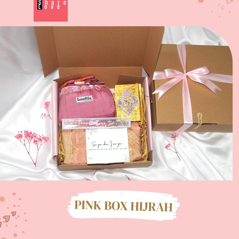 

♖ Hampers paket mukena + Sajadah kado gift box ☪