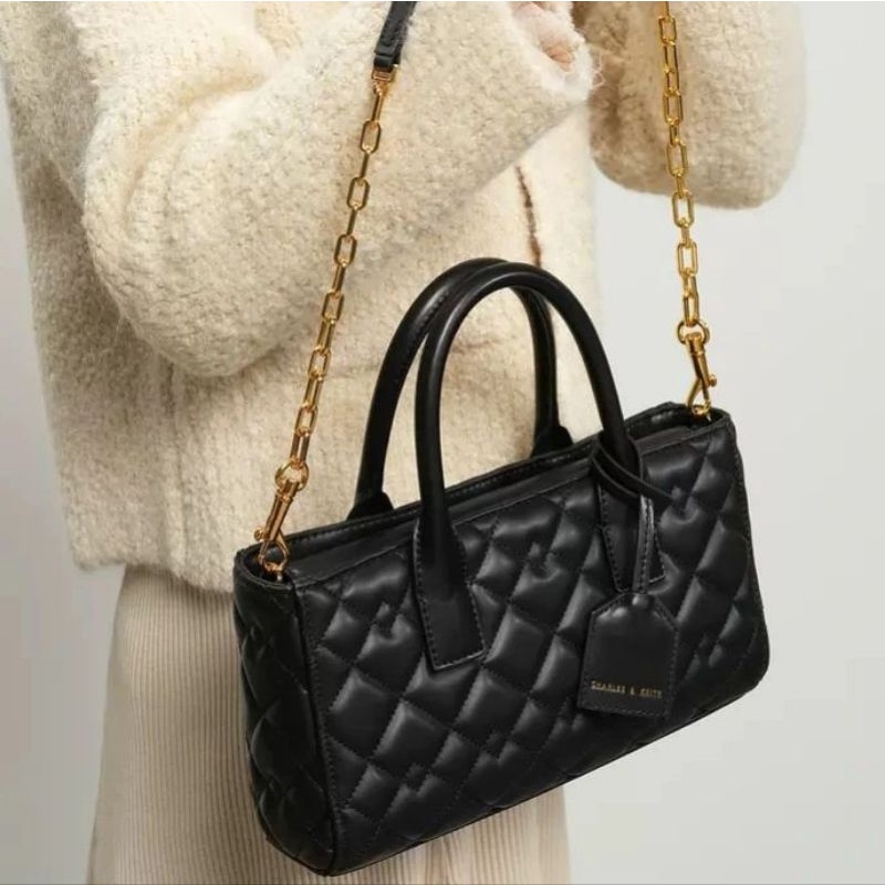 CK Nezu Quilted Tote Bag