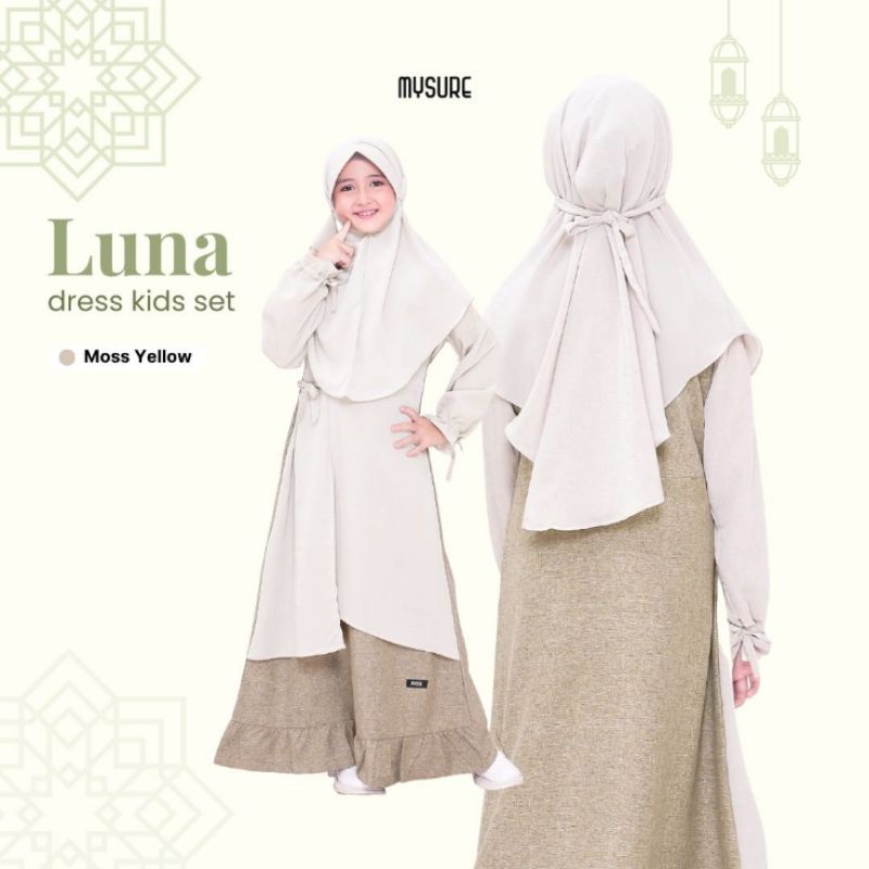 GAMIS ANAK LUNA DRESS BY MYSURE