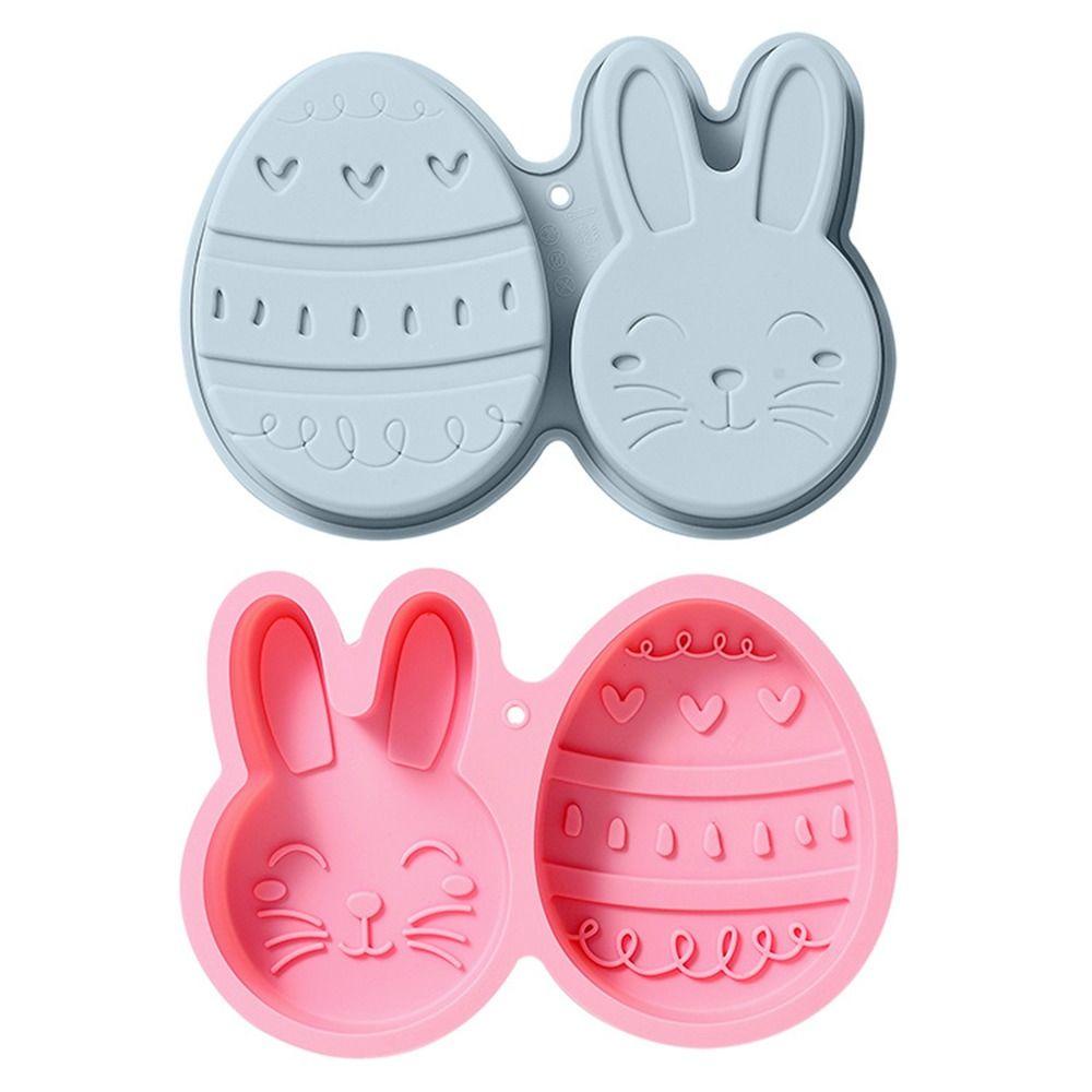 Solighter Easter Silicone Mold DIY Cetakan Sabun Baking Pan Besar