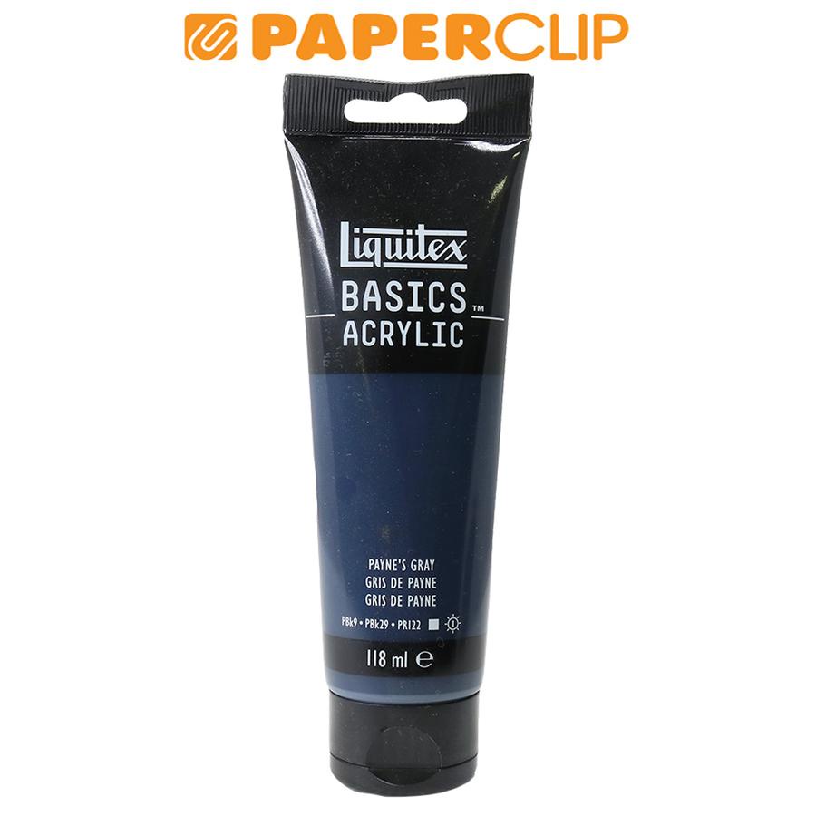 

CAT AKRILIK / ACRYLIC LIQUITEX BASIC 118ML 8870067LQ PAYNE'S GRAY