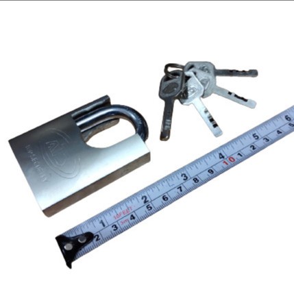 Terlaris ✨ -Gembok Jaket Jacket Ats 50mm Kunci Pintu Pagar Gudang 40 mm Mdl Solid- 2.2.23