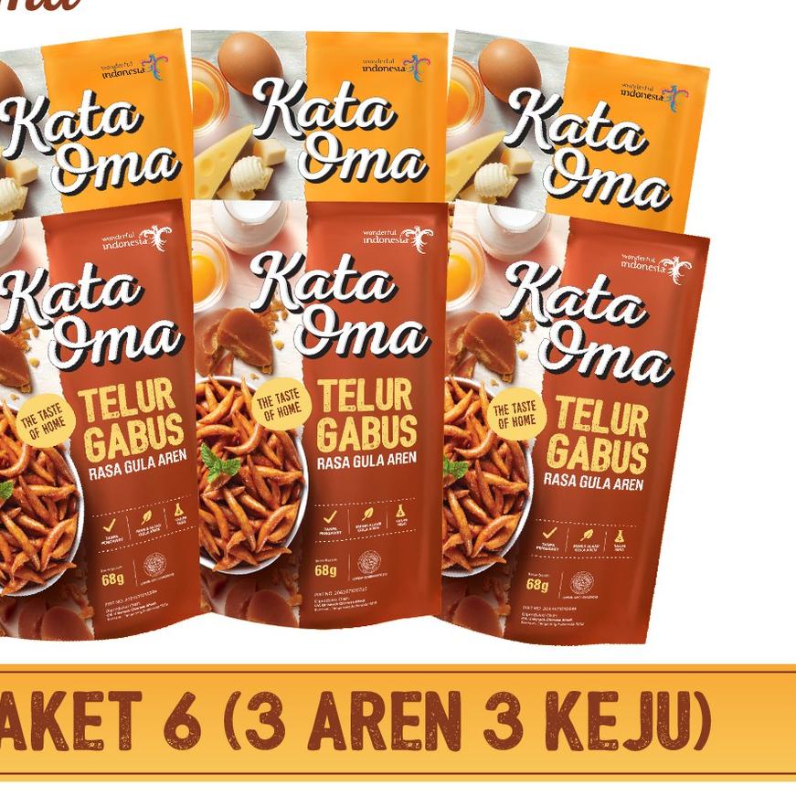 

♞ Kata Oma Telur Gabus Paket Isi 6 ○