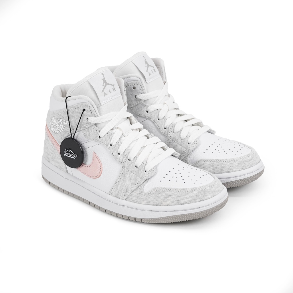 Air Jordan 1 Mid SE White Light Iron Ore