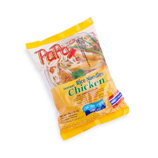 

PAPA RICE NOODLE CHICKEN 55 G