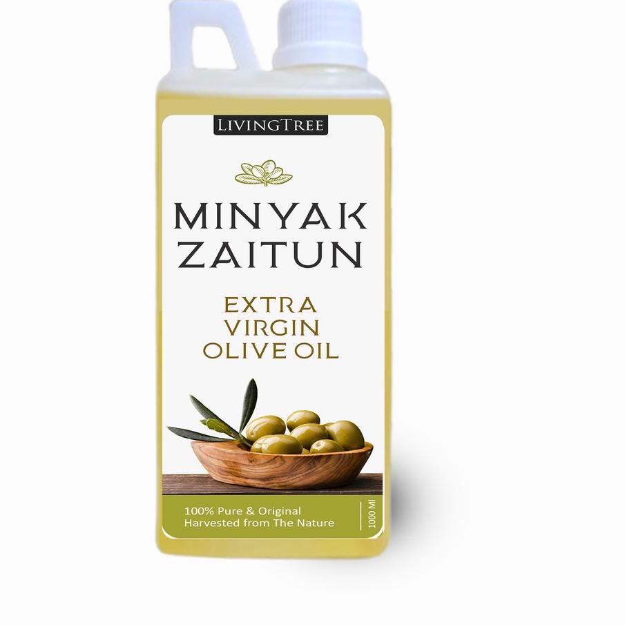 

♀ Minyak Zaitun Asli 1Liter Extra Virgin Olive Oil 100% Original | Bisa Diminum ➺