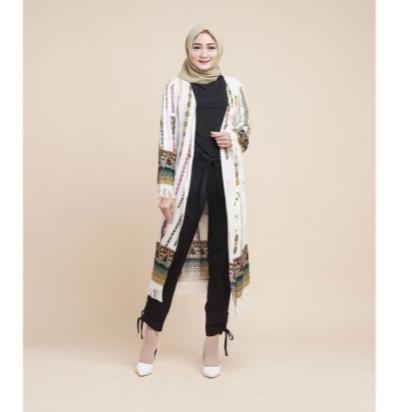 LANGSUNG ORDER Ahlami- Outer Bohemian Cardigan Etnik Kekinian Long Outer Premium Long Outer Bohemian