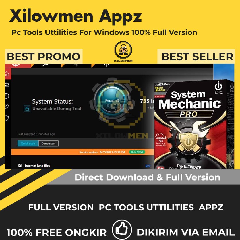 [Full Version] System Mechanic Pro PC Tools Software Utilities Lifetime Win OS