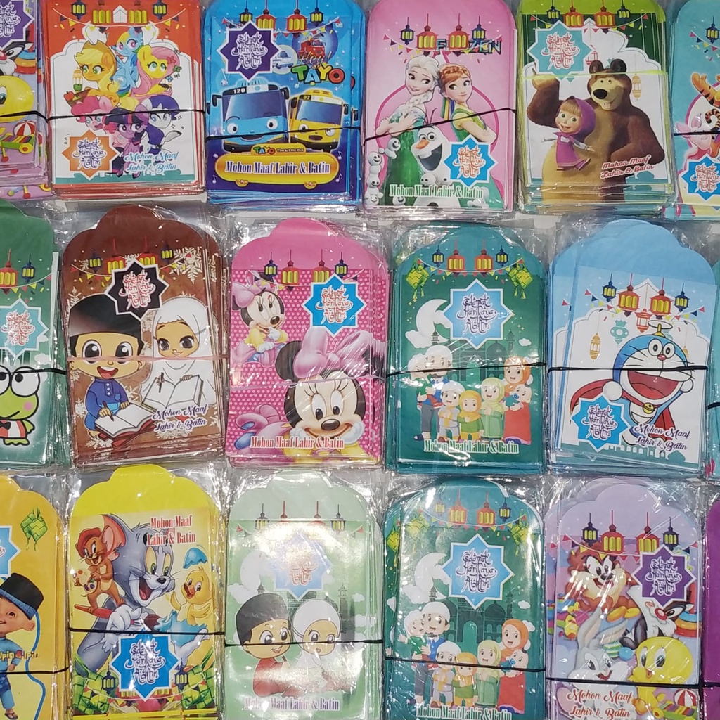 

Amplop Angpao Karakter Hadiah Lebaran