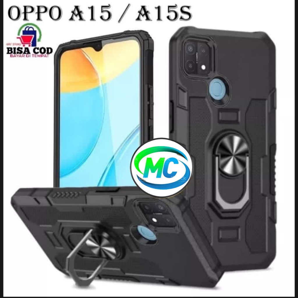 COD OPPO A15/A15S CASE ROBOT HIT EYE RING CASING HP ROBOT UNTUK OPPO A15/A15S