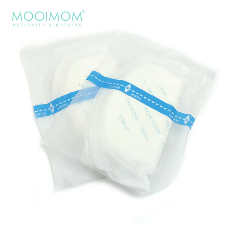 MOOIMOM Disposable Breast Pad 30pcs- Penyerap ASI Sekali Pakai