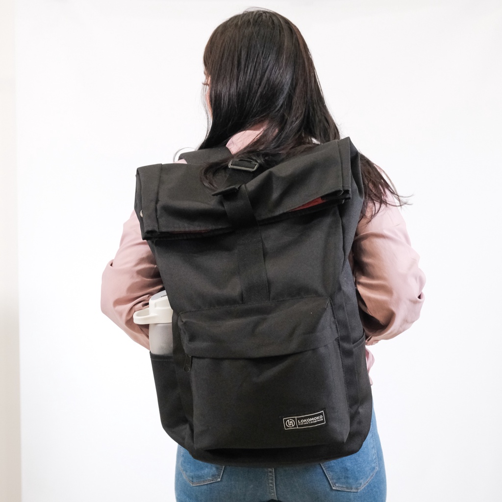 LOKOMOKO - Tas ransel Bagpack Rolltop Draco Pria Wanita