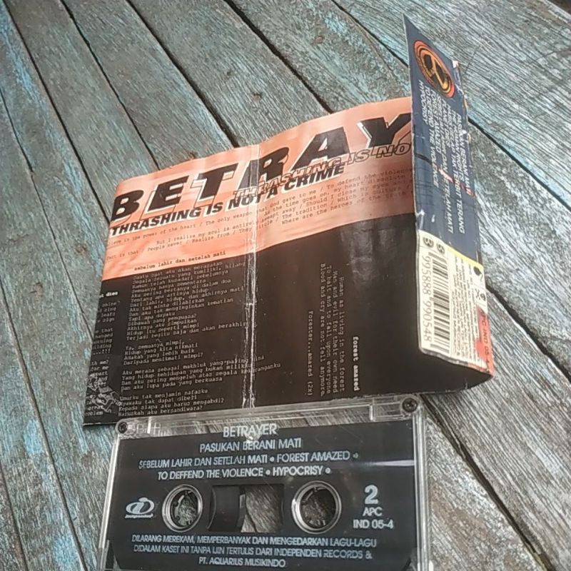 Kaset pita Betrayer