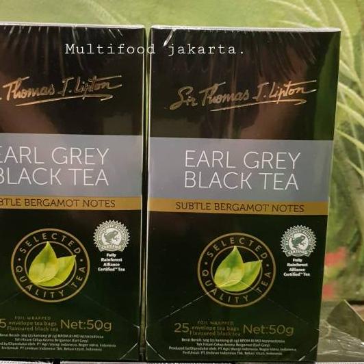 

▲ Lipton earl grey infusion tea ➼