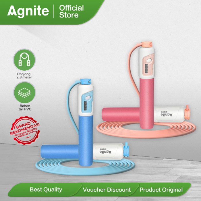 Best Seller Agnite Jump Rope With Counter / Skipping Rope / Tali Skipping F4002