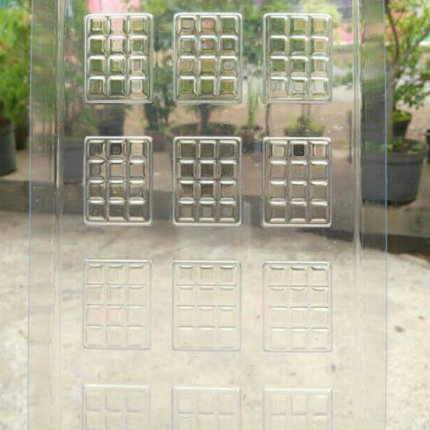 U33 Mika bar tipis cetakan mika bar coklat TERMURAH ⍐