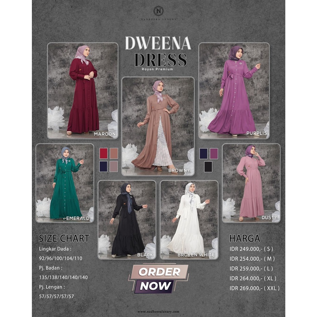 Dweena Dress by Nadheera Luxury