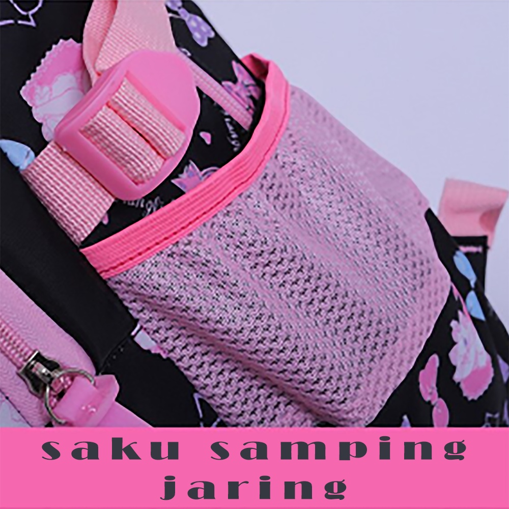 Toko agung99 - Tas Anak Animo Satuan / Tas sekolah anak perempuan paud sd tk smp sma 1 2 3 4 5 6 7 / Ransel anak perempuan Original