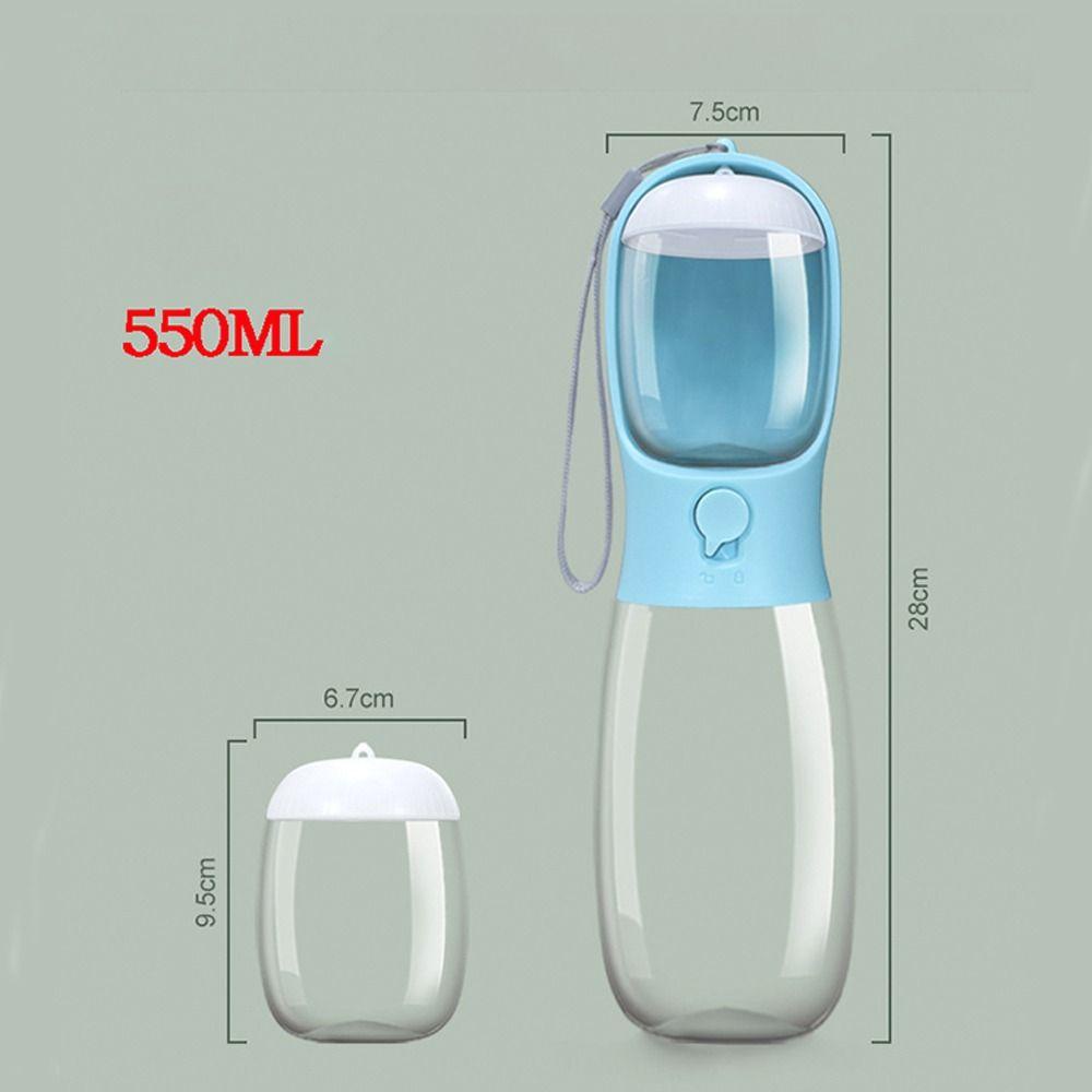 Solighter Botol Air Peliharaan Untuk Perjalanan Luar Ruangan Wadah Air Penyimpanan Makanan Anjing Mangkuk Minum