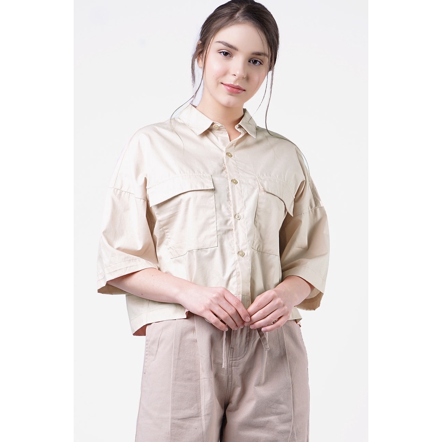 Ninety Degrees - Kemeja Wanita Talva 22630D5CM