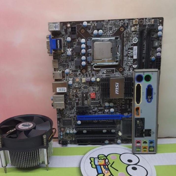 Paling PopularMotherboard G41 msi hdmi ddr3 fan cooling master®
