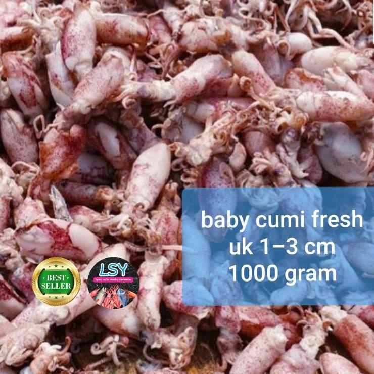 

✈ ikan asin baby cumi / cumi rebus 78 berat 1kg ♣