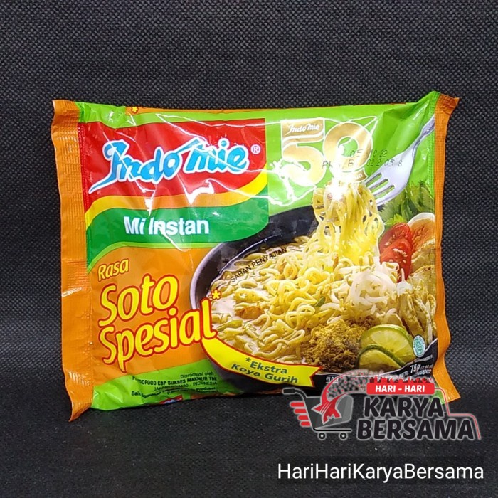 

MIE INSTAN INDOMIE RASA SOTO SPESIAL ISI 75GR