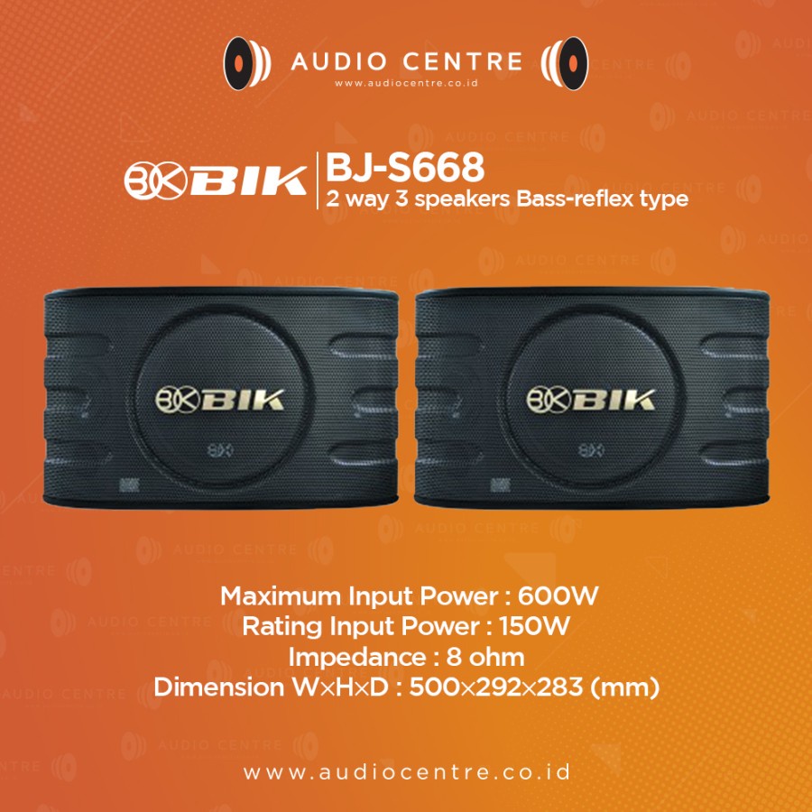 BIK BJS-668 Karaoke Speaker / audiocenter