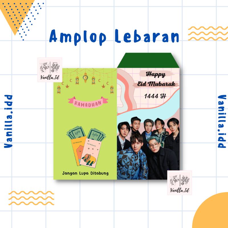 

Amplop Lebaran BTS