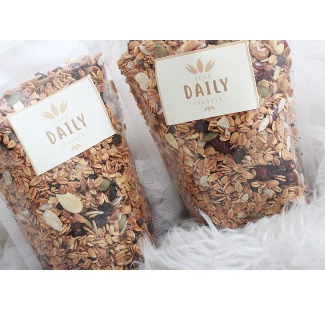 

✽ Granola 1 KG Crispy Roasted (Crunchy Mix) by YDG - Cereal Enak Murah ♪