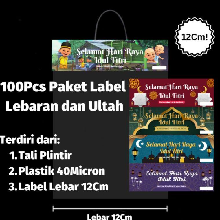 

O99 [100Pasang] Plastik Label Ukuran 12Cm Ulang Tahun dan Label Lebaran Plastik idul Fitri Murah Peluang Bisnis Amplop Lebaran STOCK TERBATAS