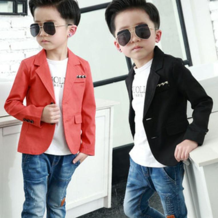 TERMURAH jas anak laki laki / blezer keren anak/jas slimfit/jas anak cowo/blezer/jas blezer anak sli