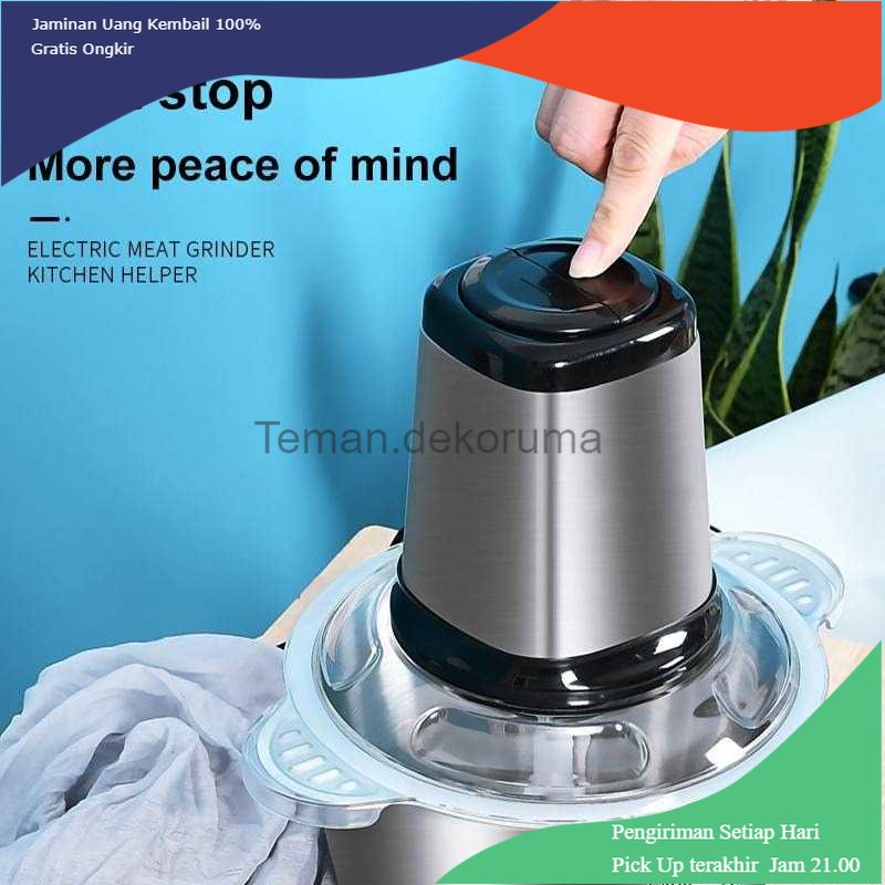 TD - DPR Kitchen Expert Blender Penggiling Daging Meat Grinder 2L - YDM-0070