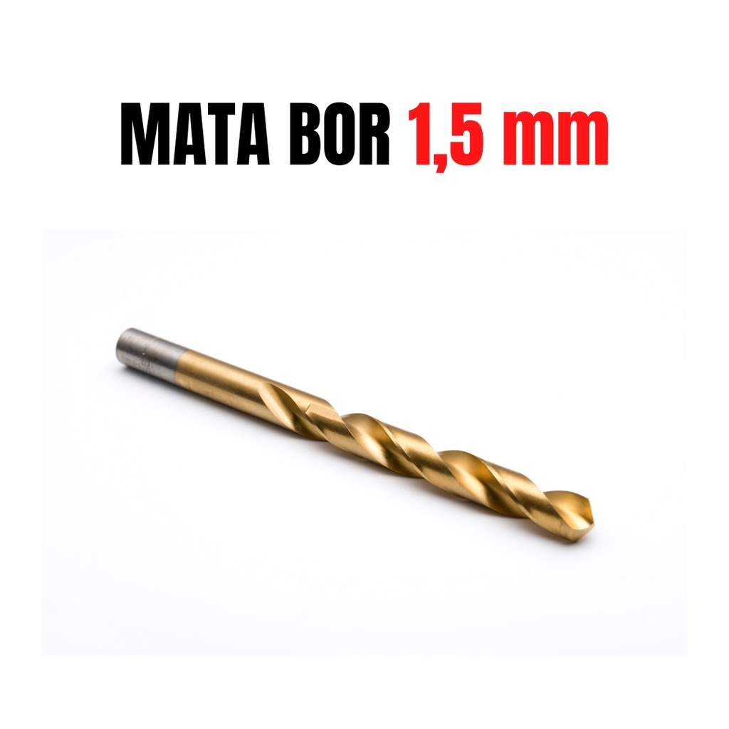 [HAEBOT] Mata Bor Drill Bit 1.5 mm Bor Mini PCB Board Kayu Tipis 1 buah