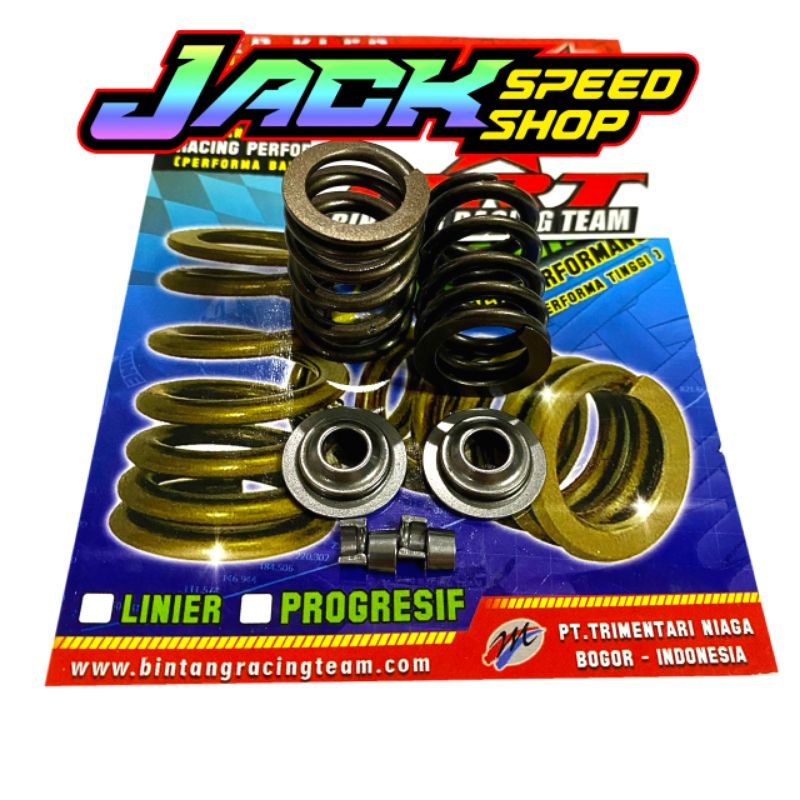 PER KLEP BRT PROGRESIF KLX 150 140 BF DTRACKER / CRF 150 VERZA NEW MEGAPRO MONOSHOCK GEN 2 GENERASI 