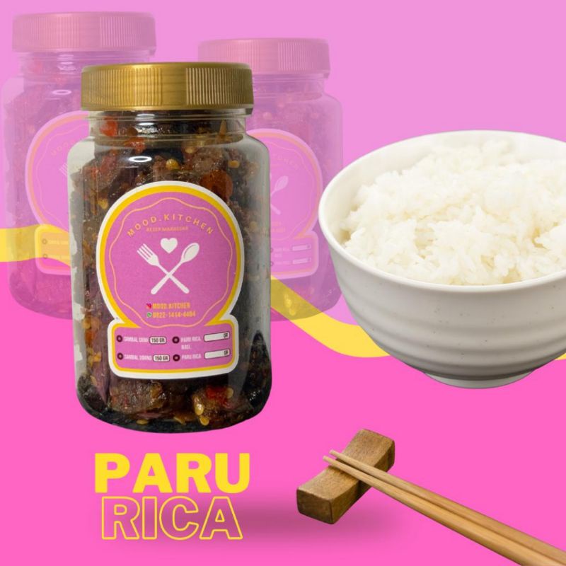

Paru Rica ukuran 150 gram