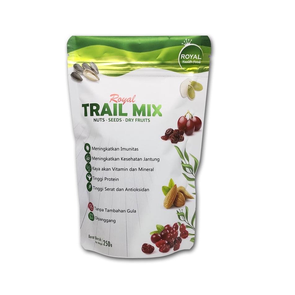 

➸ ROYAL ROASTED/TRAIL Mix FRUITS, NUTS and SEEDS 500 Gr ♠