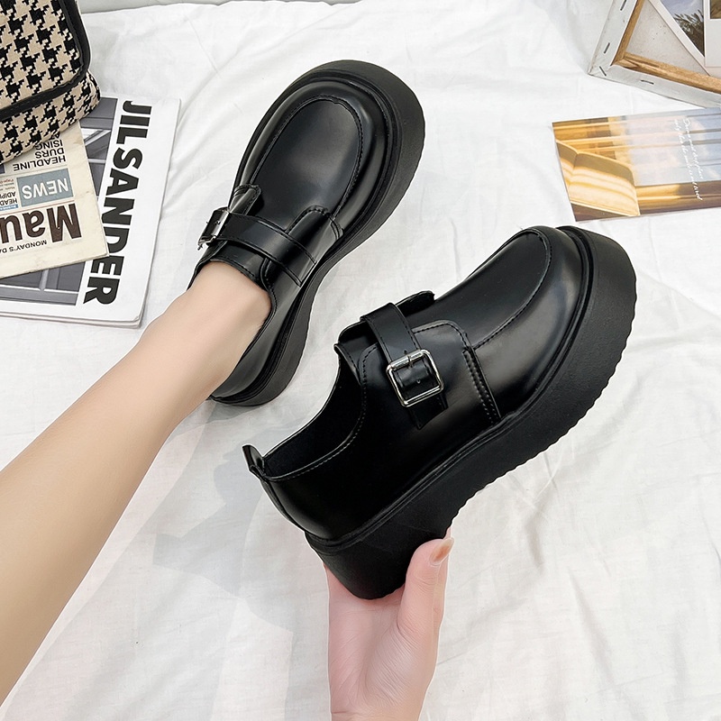 COD Sneakersdaily 241 Sepatu Boots Wanita Import Kekinian Hak Tinggi