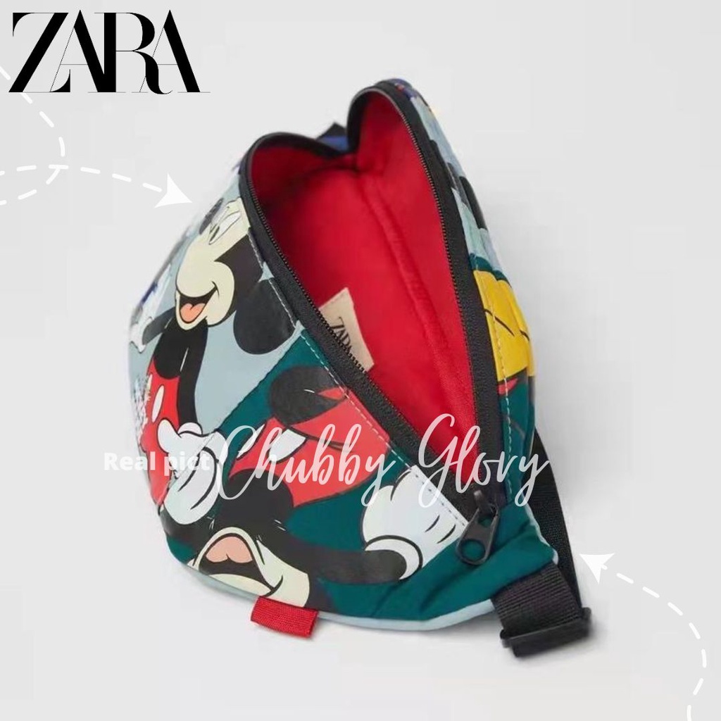 ZARA BA2113 Tas Ransel Anak TK Paud Tas Pinggang Anak Branded Tas Anak Import Tas Ransel Anak Import Karakter Kartun