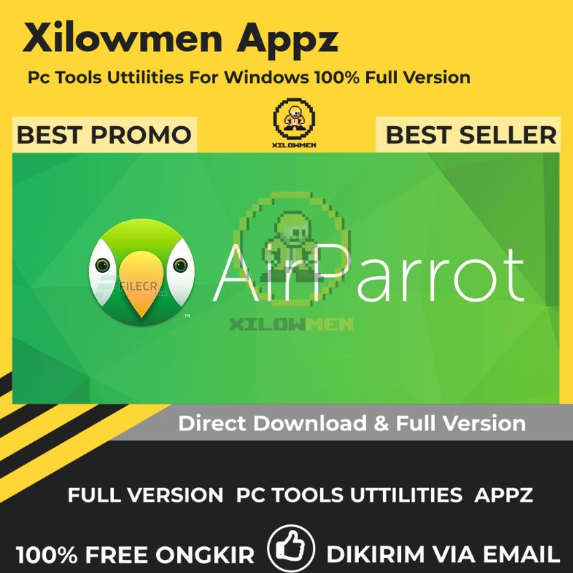 [Full Version] Squirrels AirParrot Pro PC Tools Software Utilities Lifetime Win OS