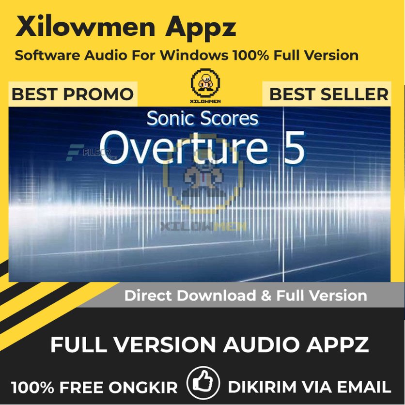 [Full Version] Sonic Scores Overture Pro Lifetime Audio Software WIN OS