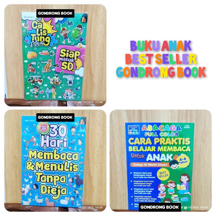 

Paket 3 Buku Anak 30 Hari Membaca Abacaga Calistung Plus Full Color