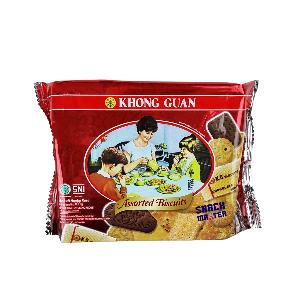 

Khong Guan Assorted Biscuits - Netto 300gr