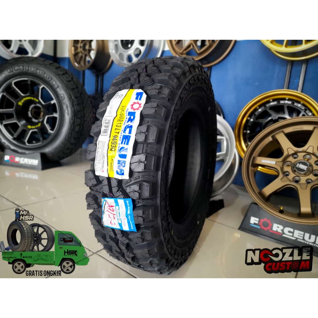 BAN MOBIL 165 80 R13 MT BAN OFFROAD MUATAN RING 13 FORCEUM