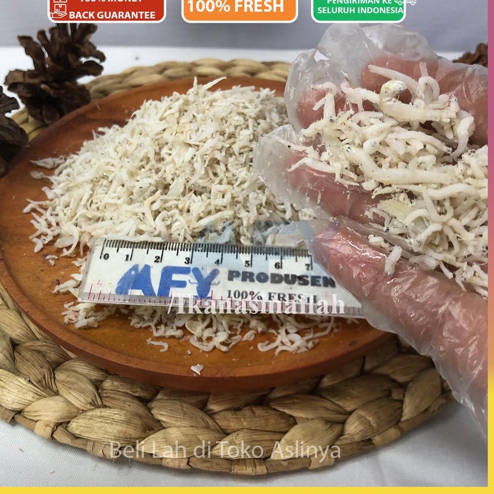 

™ PROMO Teri Nasi Medan SUPER 500gram / 1/2Kg - Size Toge 1CM Up / Ikan Asin Teri Mentah Siap Masak ♦