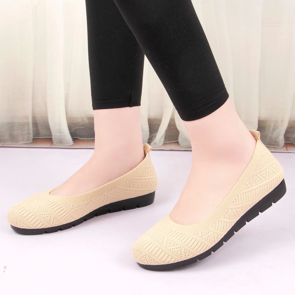 Sepatu Flat Shoes Wanita Import QP-A21 Premium Quality