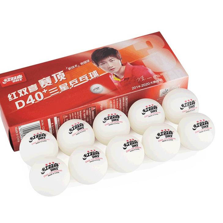 12.12 MALL DHS D40+ Bintang 3 - Bola Pingpong Tenis Meja grosir
