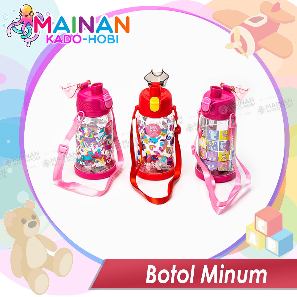 HADIAH BOTOL MINUM ANAK LAKI PEREMPUAN UNISEX KARAKTER LUCU UNIK